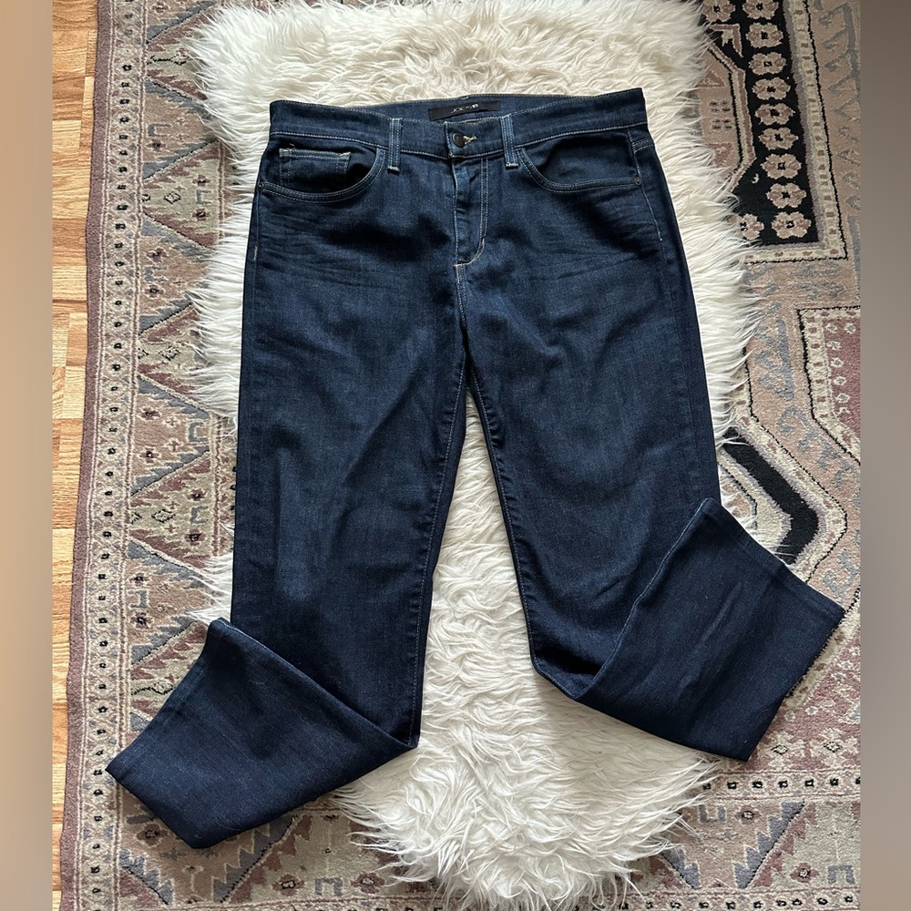 Men’s Joe’s Jeans Classic Jeans in Dark Blue Wash Professionally Shortened